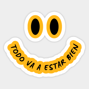 todo va a estar bien Sticker